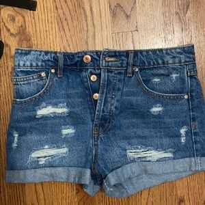 Jean shorts